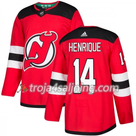 New Jersey Devils tröja Adam Henrique 14 Röd 2017-2018 Adidas Authentic - NHL Tröjor Herr New Jersey Devils tröja Adam Henrique 14 Röd 2017-2018 Adidas Authentic - NHL Tröjor Herr